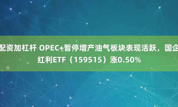 配资加杠杆 OPEC+暂停增产油气板块表现活跃,国企红利ETF(159515)涨0.50%